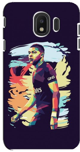 Силиконовый чехол с изображением «ART Mbappe» для Samsung Galaxy J4 2018, SM-J400F