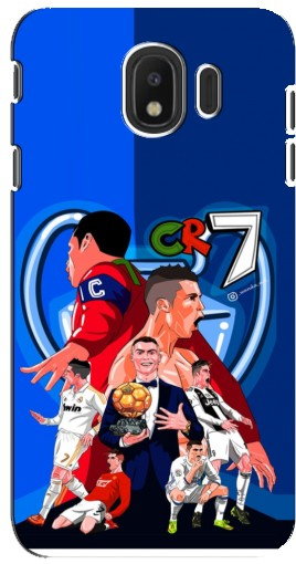 Чехол с картинкой «CR7» для Samsung Galaxy J4 2018, SM-J400F