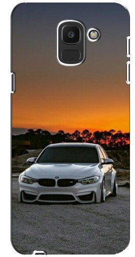 Чехол с принтом «BMW белая» для Samsung Galaxy J6 2018, J600F