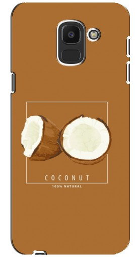 Чехол с печатью «Coconut»  для Samsung Galaxy J6 2018, J600F