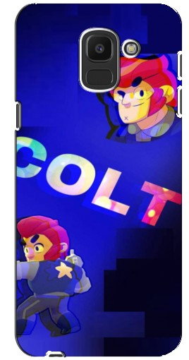 Чехол с печатью «Colt шпион»  для Samsung Galaxy J6 2018, J600F