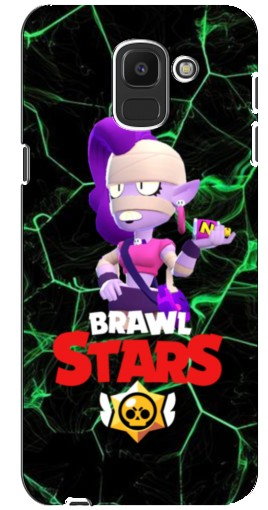 Силиконовый чехол с изображением «Emz Brawl Stars» для Samsung Galaxy J6 2018, J600F