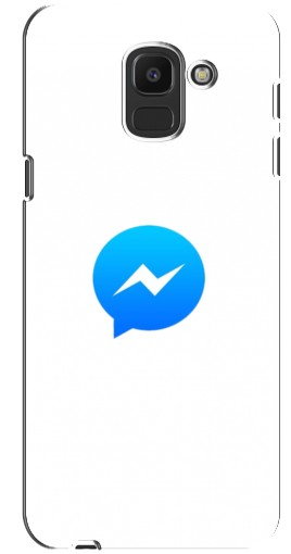 Чехол с принтом «messenger logo» для Samsung Galaxy J6 2018, J600F