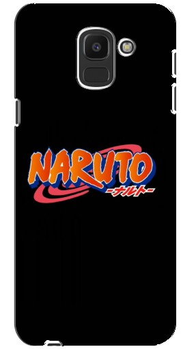 Чехол с принтом «Надпись Naruto» для Samsung Galaxy J6 2018, J600F