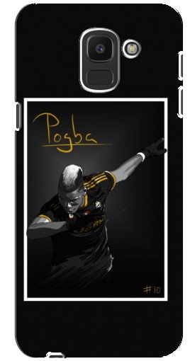 Чехол с печатью «Pogba Uve»  для Samsung Galaxy J6 2018, J600F