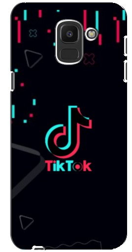 Силиконовый чехол с изображением «Стиль TikTok» для Samsung Galaxy J6 2018, J600F