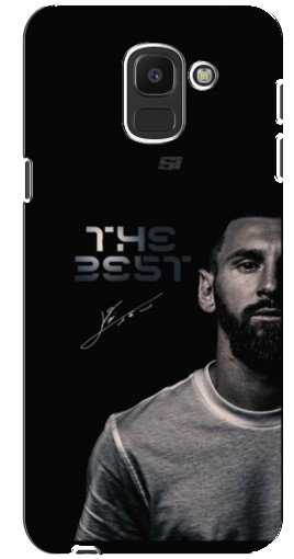 Чехол с картинкой «The Best Messi» для Samsung Galaxy J6 2018, J600F