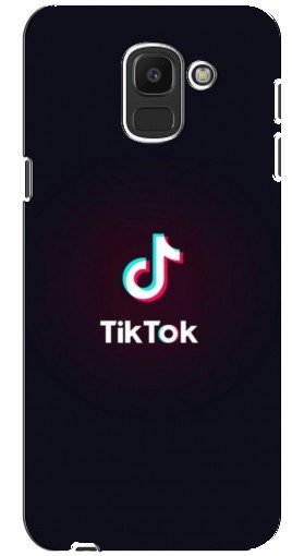 Чехол с принтом «TikTok темный» для Samsung Galaxy J6 2018, J600F