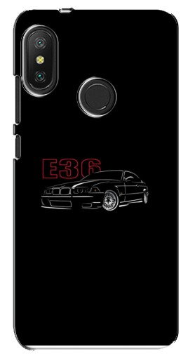 Силиконовый чехол с изображением «BMW E36» для Xiaomi Redmi 6 pro