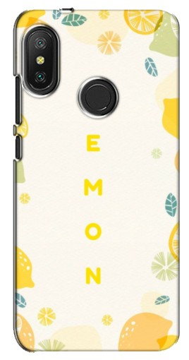 Силиконовый чехол с изображением «Lemon» для Xiaomi Redmi 6 pro