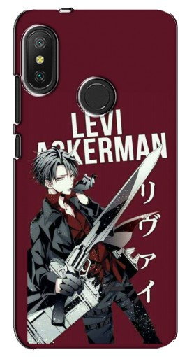 Чехол с печатью «levi Ackerman»  для Xiaomi Redmi 6 pro