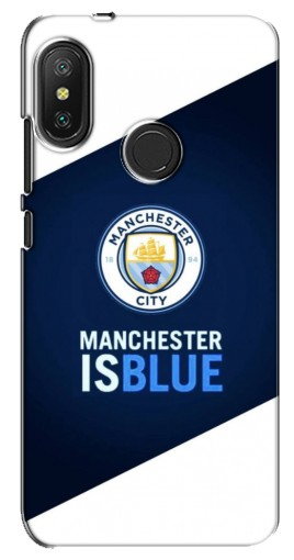 Чехол с принтом «Manchester is Blue» для Xiaomi Redmi 6 pro