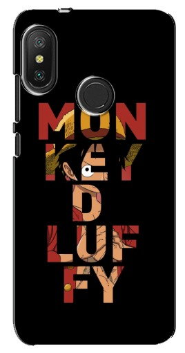 Чехол с принтом «Monky d Luffy» для Xiaomi Redmi 6 pro