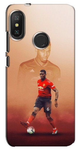 Чехол с печатью «Pogba с Манчестера»  для Xiaomi Redmi 6 pro