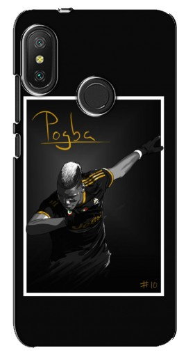 Силиконовый чехол с изображением «Pogba Uve» для Xiaomi Redmi 6 pro