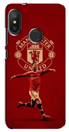 Чехол с принтом «Ronaldo в МЮ» для Xiaomi Redmi 6 pro