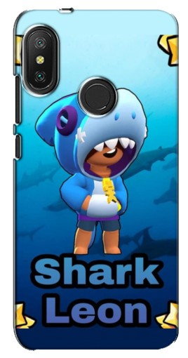 Чехол с принтом «Shark Leon» для Xiaomi Redmi 6 pro