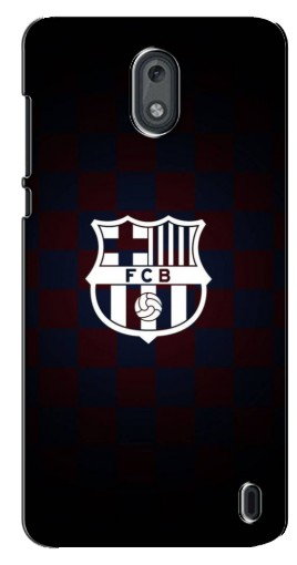 Силиконовый чехол с изображением «Лого FCB» для Nokia 2