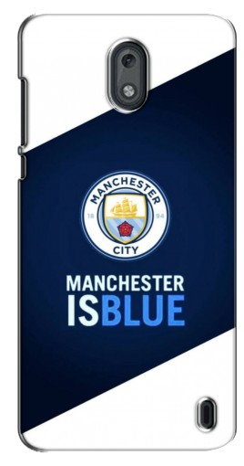 Чехол с печатью «Manchester is Blue»  для Nokia 2