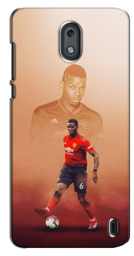 Силиконовый чехол с изображением «Pogba с Манчестера» для Nokia 2