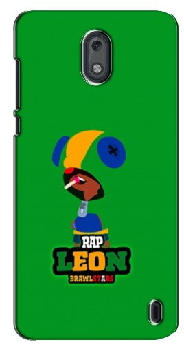 Силиконовый чехол с изображением «RAP Leon» для Nokia 2