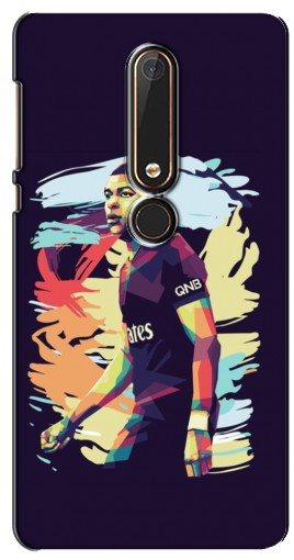 Чехол с печатью «ART Mbappe»  для Nokia 6 2018