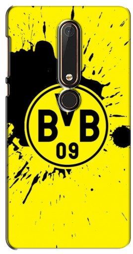 Чехол с принтом «Красочный лого BVB» для Nokia 6 2018