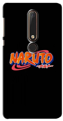 Силиконовый чехол с изображением «Надпись Naruto» для Nokia 6 2018