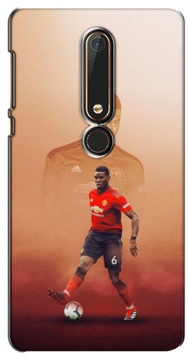 Чехол с картинкой «Pogba с Манчестера» для Nokia 6 2018