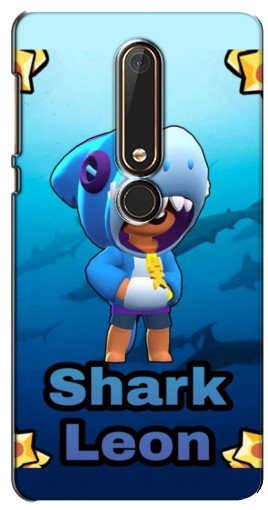 Чехол с принтом «Shark Leon» для Nokia 6 2018