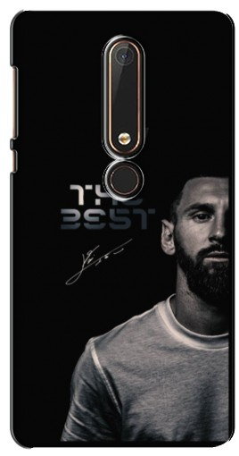 Чехол с печатью «The Best Messi»  для Nokia 6 2018