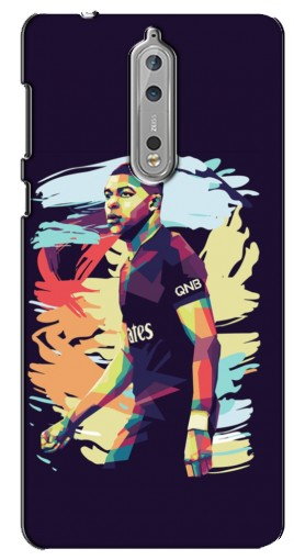 Чехол с картинкой «ART Mbappe» для Nokia 8