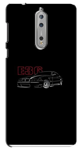 Чехол с печатью «BMW E36»  для Nokia 8