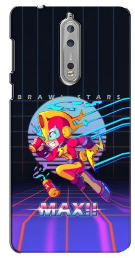 Чехол с картинкой «Brawl MAX» для Nokia 8