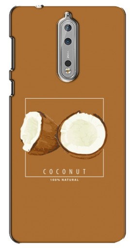 Чехол с печатью «Coconut»  для Nokia 8