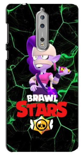 Чехол с печатью «Emz Brawl Stars»  для Nokia 8