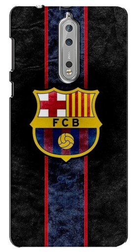 Чехол с печатью «FCB»  для Nokia 8