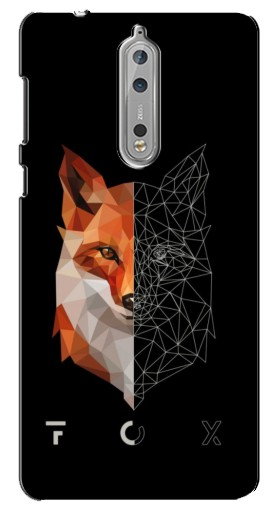 Чехол с картинкой «Fox» для Nokia 8