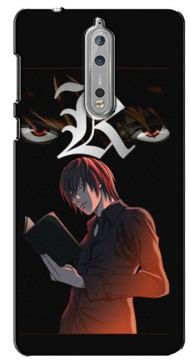 Силиконовый чехол с изображением «Лайт Ягами Death Note» для Nokia 8