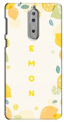 Чехол с печатью «Lemon»  для Nokia 8