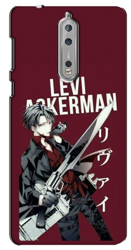 Чехол с печатью «levi Ackerman»  для Nokia 8