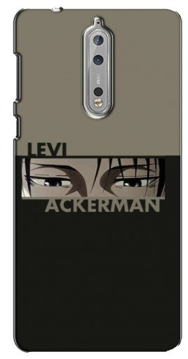 Силиконовый чехол с изображением «Levi Anime» для Nokia 8