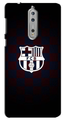 Чехол с принтом «Лого FCB» для Nokia 8