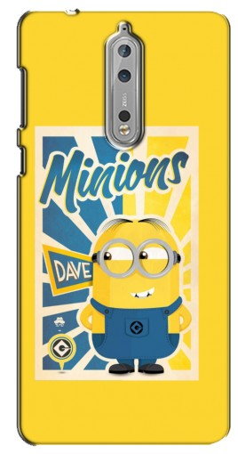 Чехол с принтом «Minions» для Nokia 8