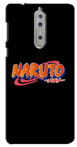 Чехол с картинкой «Надпись Naruto» для Nokia 8