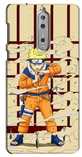 Чехол с картинкой «naruto uzumaki» для Nokia 8