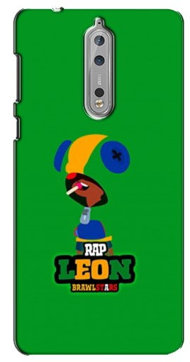 Чехол с принтом «RAP Leon» для Nokia 8