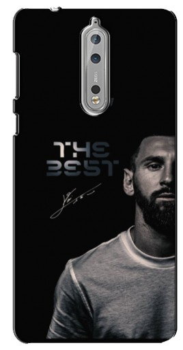 Чехол с печатью «The Best Messi»  для Nokia 8