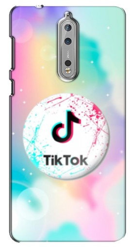 Чехол с принтом «TikTok принт» для Nokia 8