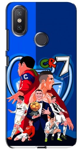 Чехол с картинкой «CR7» для Xiaomi Mi A2 Lite